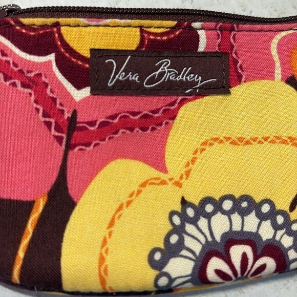 Vera Bradley Buttercup ID coin purse - Picture 4 of 4